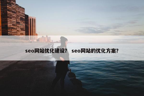 seo网站优化建设？ seo网站的优化方案？