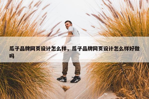 瓜子品牌网页设计怎么样，瓜子品牌网页设计怎么样好做吗