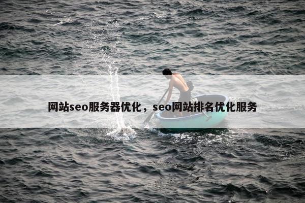 网站seo服务器优化，seo网站排名优化服务