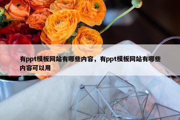 有ppt模板网站有哪些内容，有ppt模板网站有哪些内容可以用