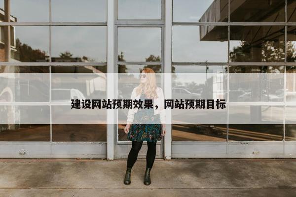 建设网站预期效果，网站预期目标