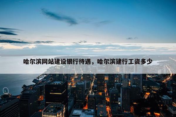 哈尔滨网站建设银行待遇，哈尔滨建行工资多少