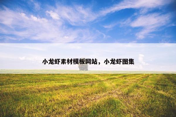 小龙虾素材模板网站，小龙虾图集