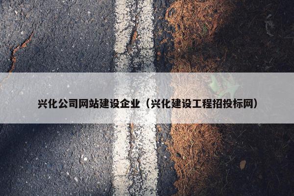 兴化公司网站建设企业（兴化建设工程招投标网）