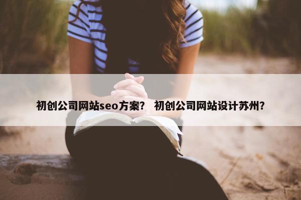 初创公司网站seo方案？ 初创公司网站设计苏州？