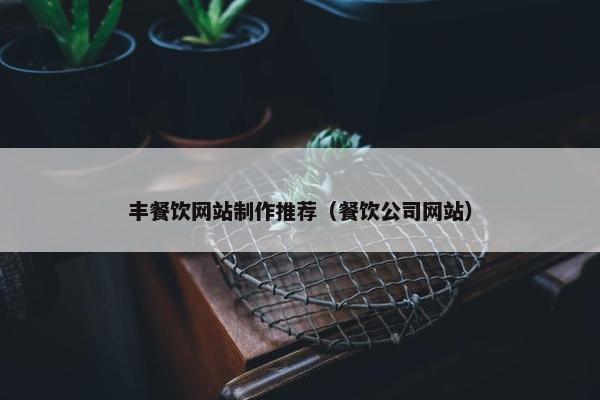 丰餐饮网站制作推荐（餐饮公司网站）