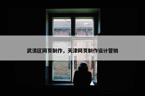 武清区网页制作，天津网页制作设计营销