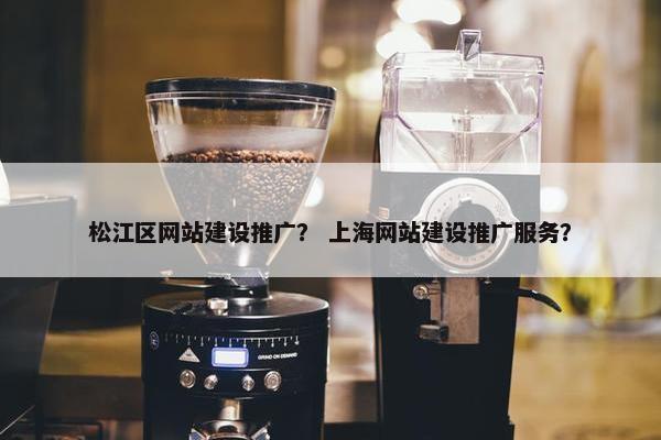 松江区网站建设推广？ 上海网站建设推广服务？