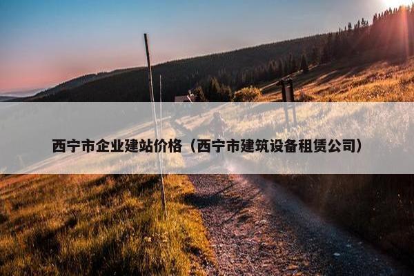西宁市企业建站价格（西宁市建筑设备租赁公司）