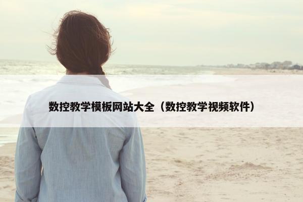 数控教学模板网站大全（数控教学视频软件）