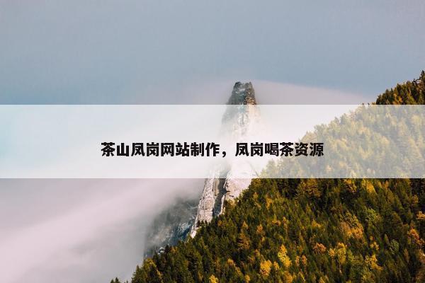 茶山凤岗网站制作，凤岗喝茶资源